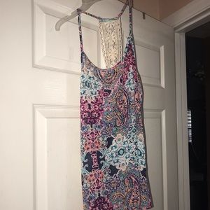 Floral tank top